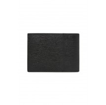 CALVIN KLEIN EMBLEM HW TRIFOLD W/ COIN ΠΟΡΤΟΦΟΛΙ ΑΝΔΡΙΚΟ BLACK