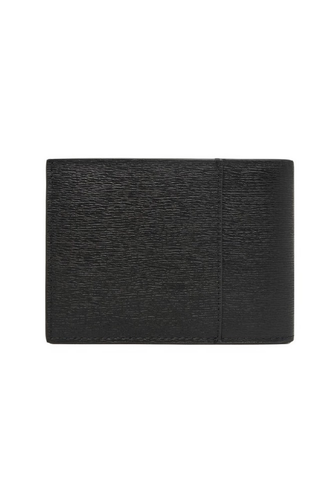 CALVIN KLEIN EMBLEM HW TRIFOLD W/ COIN ΠΟΡΤΟΦΟΛΙ ΑΝΔΡΙΚΟ BLACK