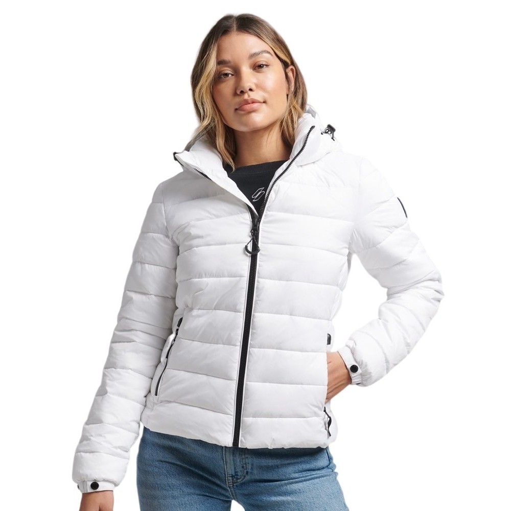 ΜΠΟΥΦΑΝ D1 CLASSIC FUJI PUFFER ΓΥΝΑΙΚΕΙΟ SUPERDRY WHITE