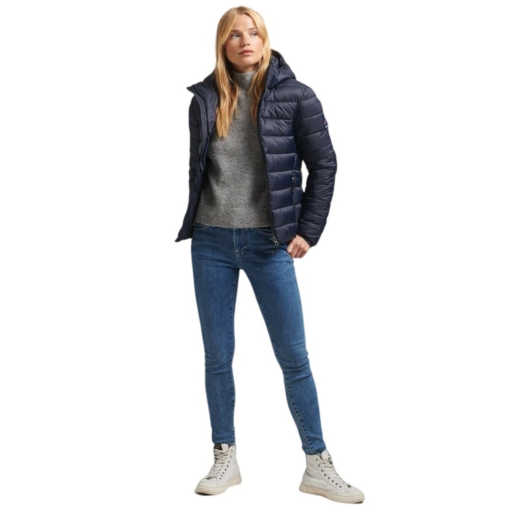 ΜΠΟΥΦΑΝ D1 CLASSIC FUJI PUFFER ΓΥΝΑΙΚΕΙΟ SUPERDRY NAVY