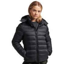 ΜΠΟΥΦΑΝ D1 CLASSIC FUJI PUFFER ΓΥΝΑΙΚΕΙΟ SUPERDRY BLACK