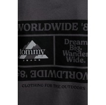 TOMMY JEANS RLX DNA PLAY ΖΑΚΕΤΑ ΦΟΥΤΕΡ ΑΝΔΡΙΚΗ WASHED BLACK