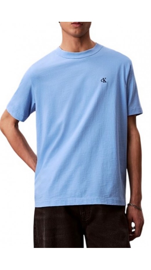 CALVIN KLEIN JEANS MONOGRAM 20S EASY T-SHIRT ΜΠΛΟΥΖΑ ΑΝΔΡΙΚΗ BLUE