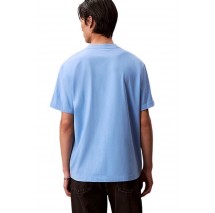 CALVIN KLEIN JEANS MONOGRAM 20S EASY T-SHIRT ΜΠΛΟΥΖΑ ΑΝΔΡΙΚΗ BLUE