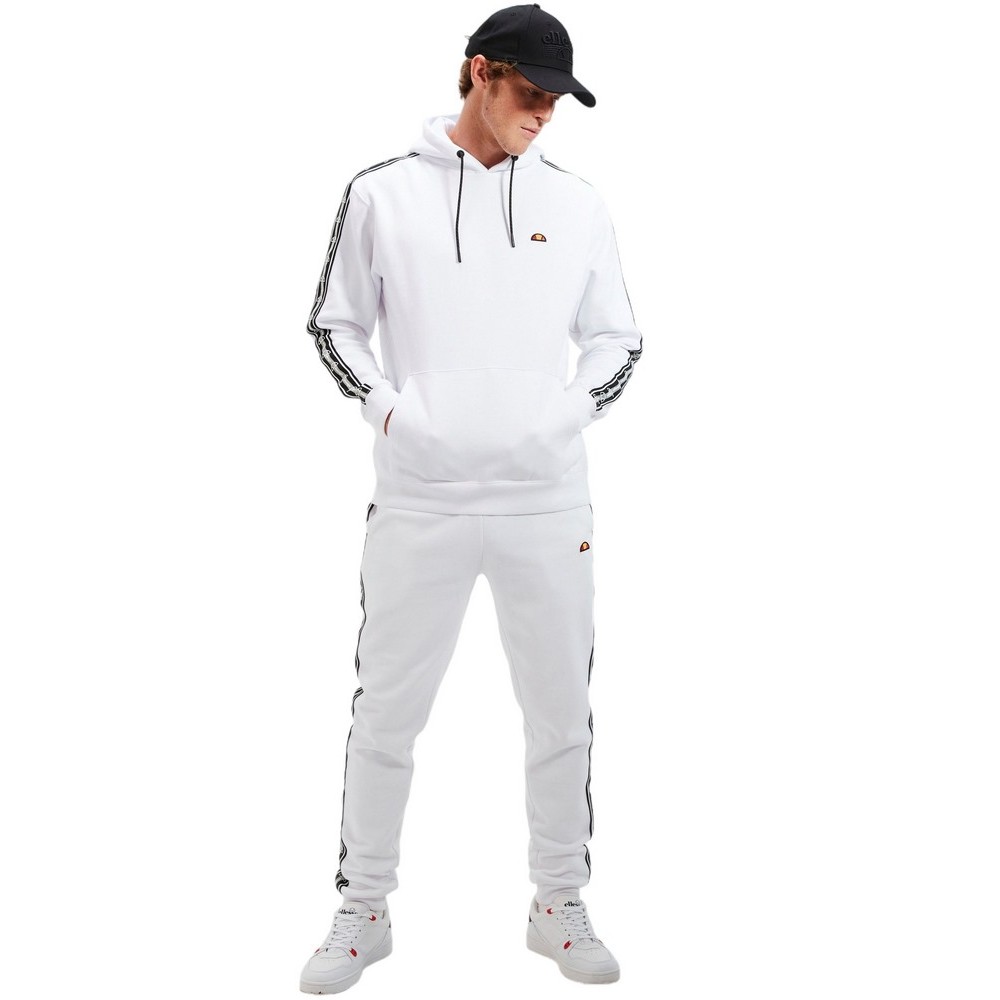 ELLESSE POWERA OH HOODY ΜΠΛΟΥΖΑ ΦΟΥΤΕΡ ΑΝΔΡΙΚΗ WHITE