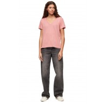 SUPERDRY STUDIOS SLUB T-SHIRT ΜΠΛΟΥΖΑ ΓΥΝΑΙΚΕΙΑ ROSE