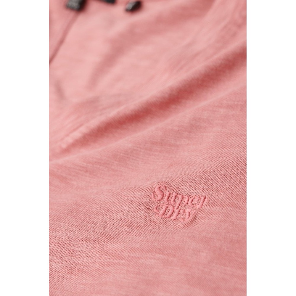 SUPERDRY STUDIOS SLUB T-SHIRT ΜΠΛΟΥΖΑ ΓΥΝΑΙΚΕΙΑ ROSE