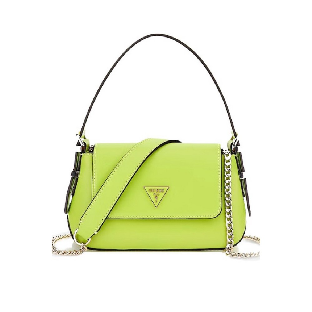 GUESS DESIDERIA MINI FLAP SHLDR BAG ΤΣΑΝΤΑ ΓΥΝΑΙΚΕΙΑ LIME