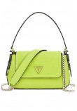 GUESS DESIDERIA MINI FLAP SHLDR BAG ΤΣΑΝΤΑ ΓΥΝΑΙΚΕΙΑ LIME