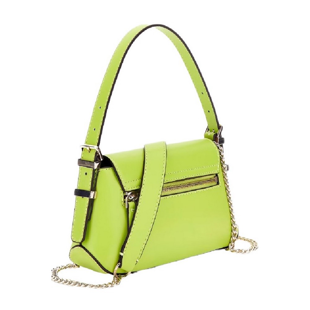 GUESS DESIDERIA MINI FLAP SHLDR BAG ΤΣΑΝΤΑ ΓΥΝΑΙΚΕΙΑ LIME