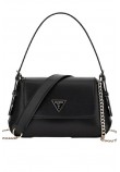 GUESS DESIDERIA MINI FLAP SHLDR BAG ΤΣΑΝΤΑ ΓΥΝΑΙΚΕΙΑ BLACK