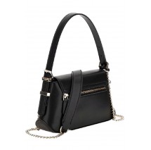 GUESS DESIDERIA MINI FLAP SHLDR BAG ΤΣΑΝΤΑ ΓΥΝΑΙΚΕΙΑ BLACK