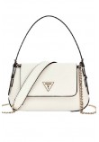 GUESS DESIDERIA MINI FLAP SHLDR BAG ΤΣΑΝΤΑ ΓΥΝΑΙΚΕΙΑ WHITE
