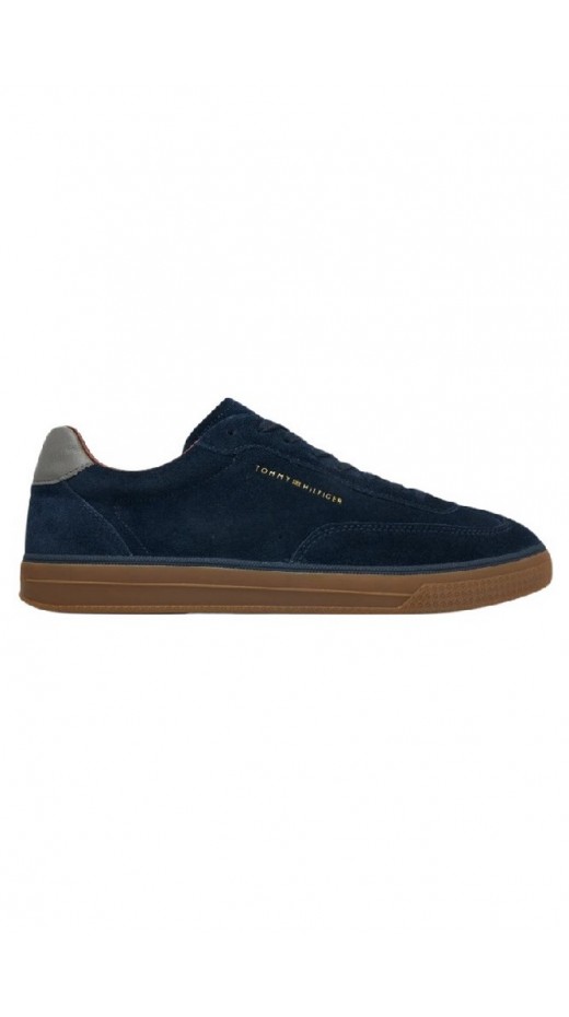 TOMMY HILFIGER LO LUX SUEDE SNEAKER ΠΑΠΟΥΤΣΙΑ ΑΝΔΡΙΚΟ NAVY