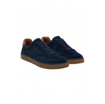 TOMMY HILFIGER LO LUX SUEDE SNEAKER ΠΑΠΟΥΤΣΙΑ ΑΝΔΡΙΚΟ NAVY