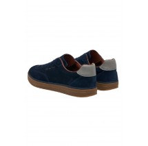 TOMMY HILFIGER LO LUX SUEDE SNEAKER ΠΑΠΟΥΤΣΙΑ ΑΝΔΡΙΚΟ NAVY