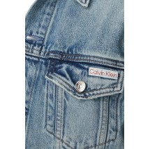 CALVIN KLEIN JEANS ANDREW CLASSIC TRUCKER ΤΖΙΝ ΜΠΟΥΦΑΝ ΑΝΔΡΙΚΟ BLUΕ DENIM