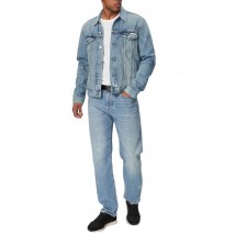 CALVIN KLEIN JEANS ANDREW CLASSIC TRUCKER ΤΖΙΝ ΜΠΟΥΦΑΝ ΑΝΔΡΙΚΟ BLUΕ DENIM