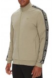 GUESS FULL ZIP NEW ARLO SWEATSHIRT ΖΑΚΕΤΑ ΦΟΥΤΕΡ ΑΝΔΡΙΚΗ DARK BEIGE