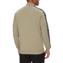 GUESS FULL ZIP NEW ARLO SWEATSHIRT ΖΑΚΕΤΑ ΦΟΥΤΕΡ ΑΝΔΡΙΚΗ DARK BEIGE