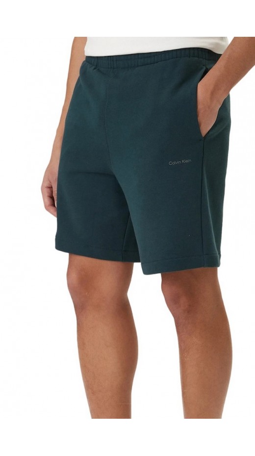 CALVIN KLEIN NANO STANDARD LOGO SHORT ΒΕΡΜΟΥΔΑ ΑΝΔΡΙΚΗ FOREST GREEN