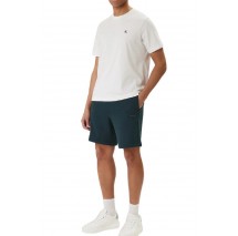 CALVIN KLEIN NANO STANDARD LOGO SHORT ΒΕΡΜΟΥΔΑ ΑΝΔΡΙΚΗ FOREST GREEN