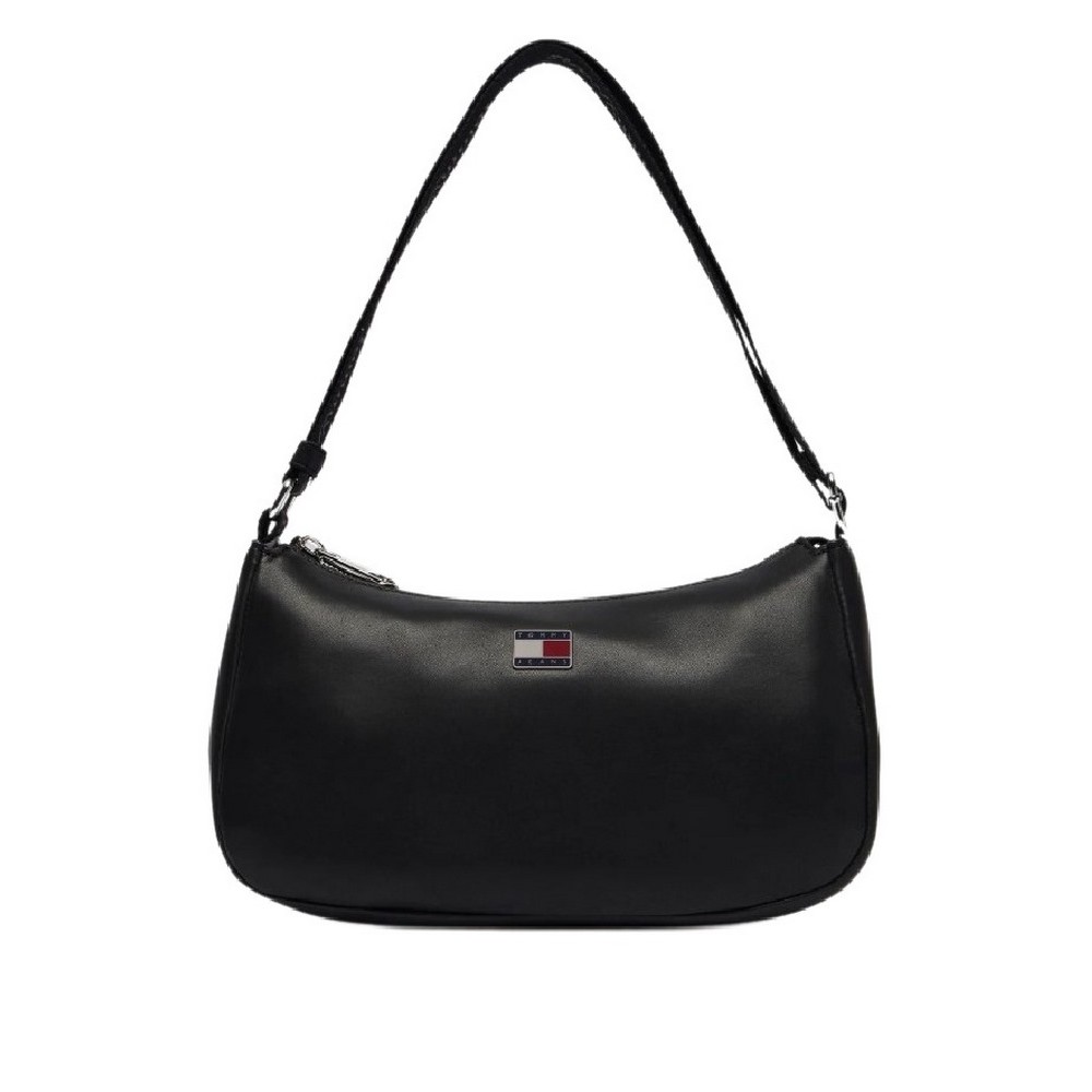 TOMMY JEANS DAILY ELEVATED SHOULDER BAG ΤΣΑΝΤΑ ΓΥΝΑΙΚΕΙΑ BLACK