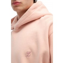 SUPERDRY D2 OVIN BLANK OVERSIZED HOOD ΜΠΛΟΥΖΑ ΦΟΥΤΕΡ ΑΝΔΡΙΚΗ PINK