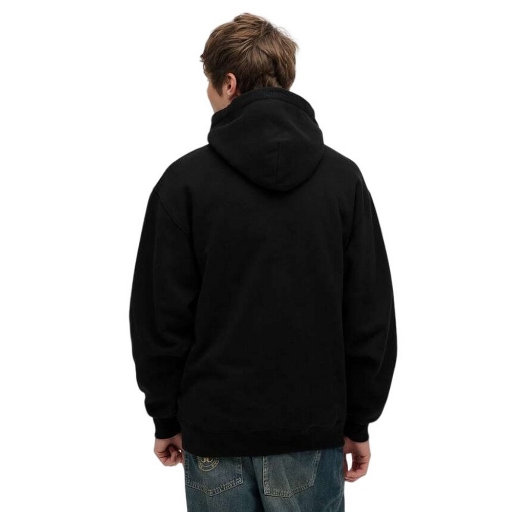 SUPERDRY D2 OVIN BLANK OVERSIZED HOOD ΜΠΛΟΥΖΑ ΦΟΥΤΕΡ ΑΝΔΡΙΚΗ BLACK