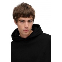 SUPERDRY D2 OVIN BLANK OVERSIZED HOOD ΜΠΛΟΥΖΑ ΦΟΥΤΕΡ ΑΝΔΡΙΚΗ BLACK