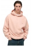 SUPERDRY D2 OVIN BLANK OVERSIZED HOOD ΜΠΛΟΥΖΑ ΦΟΥΤΕΡ ΑΝΔΡΙΚΗ PINK