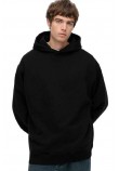 SUPERDRY D2 OVIN BLANK OVERSIZED HOOD ΜΠΛΟΥΖΑ ΦΟΥΤΕΡ ΑΝΔΡΙΚΗ BLACK