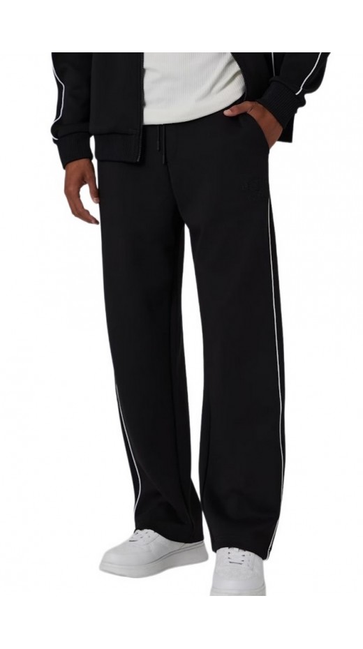 GUESS EDWIN STRAIGHT LEG PANT ΦΟΡΜΑ ΠΑΝΤΕΛΟΝΙ ΑΝΔΡΙΚΟ BLACK