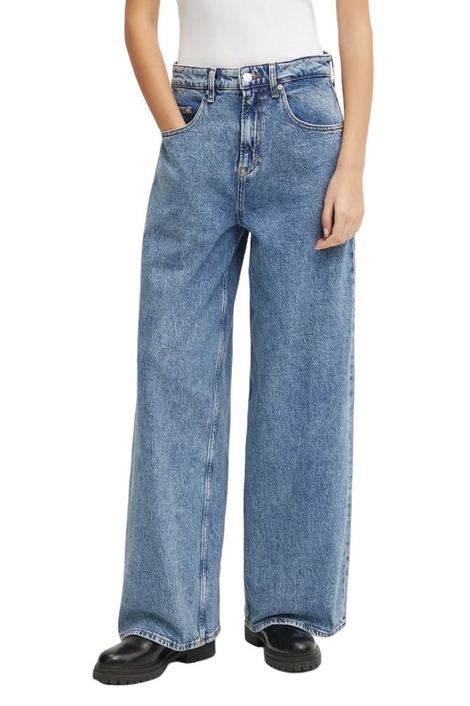 TOMMY JEANS ARLIE MR LOOSE WD AI4136 ΠΑΝΤΕΛΟΝΙ ΓΥΝΑΙΚΕΙΟ BLUΕ DENIM