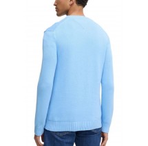 TOMMY JEANS SLIM ESSNTLS C-NECK SWEATER ΜΠΛΟΥΖΑ ΠΛΕΚΤΗ ΑΝΔΡΙΚΗ CIEL