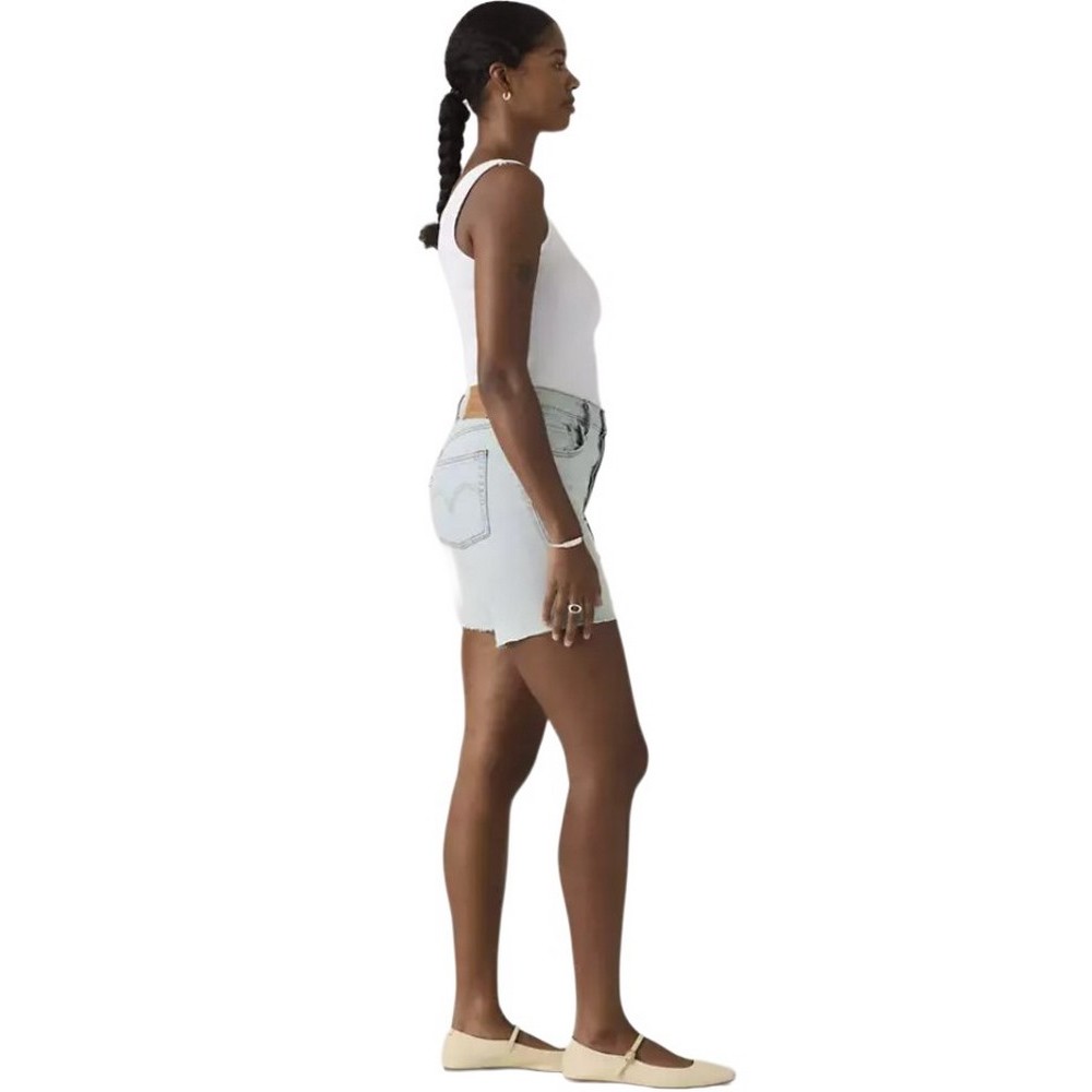 LEVIS 501® MID THIGH SHORT LW ΣΟΡΤΣ ΓΥΝΑΙΚΕΙΟ LIGHT DENIM