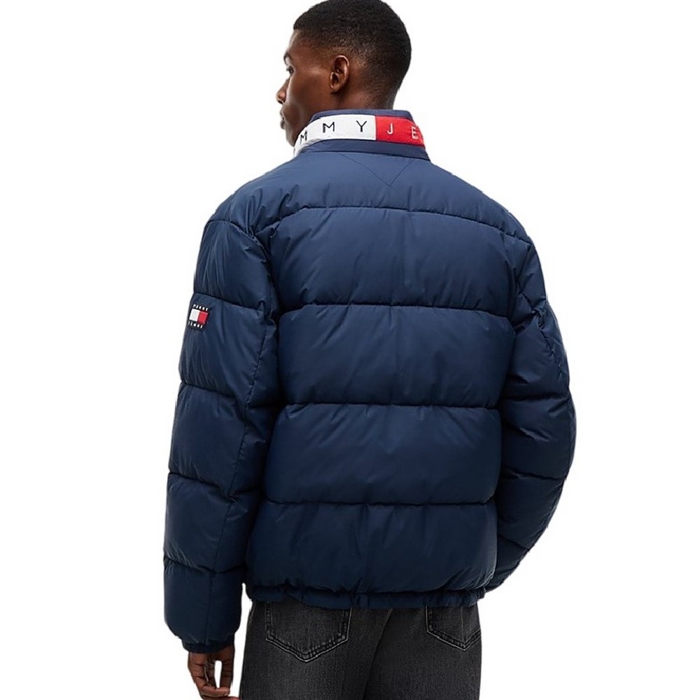 TOMMY JEANS VAIL FLAG JACKET EXT ΜΠΟΥΦΑΝ ΑΝΔΡΙΚΟ NAVY