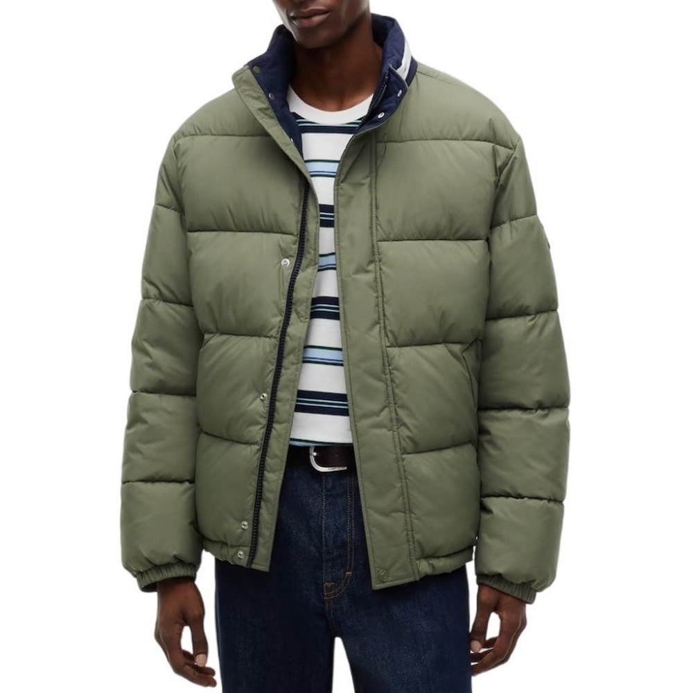 TOMMY JEANS VAIL FLAG JACKET EXT ΜΠΟΥΦΑΝ ΑΝΔΡΙΚΟ OLIVE
