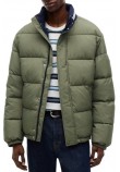 TOMMY JEANS VAIL FLAG JACKET EXT ΜΠΟΥΦΑΝ ΑΝΔΡΙΚΟ OLIVE