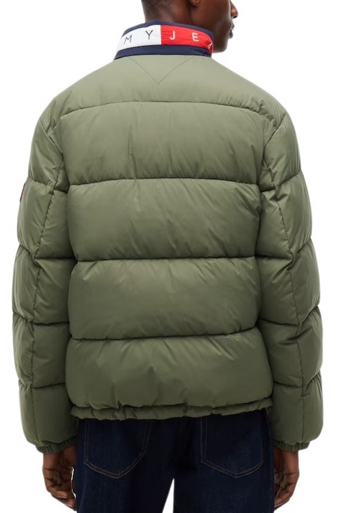 TOMMY JEANS VAIL FLAG JACKET EXT ΜΠΟΥΦΑΝ ΑΝΔΡΙΚΟ OLIVE
