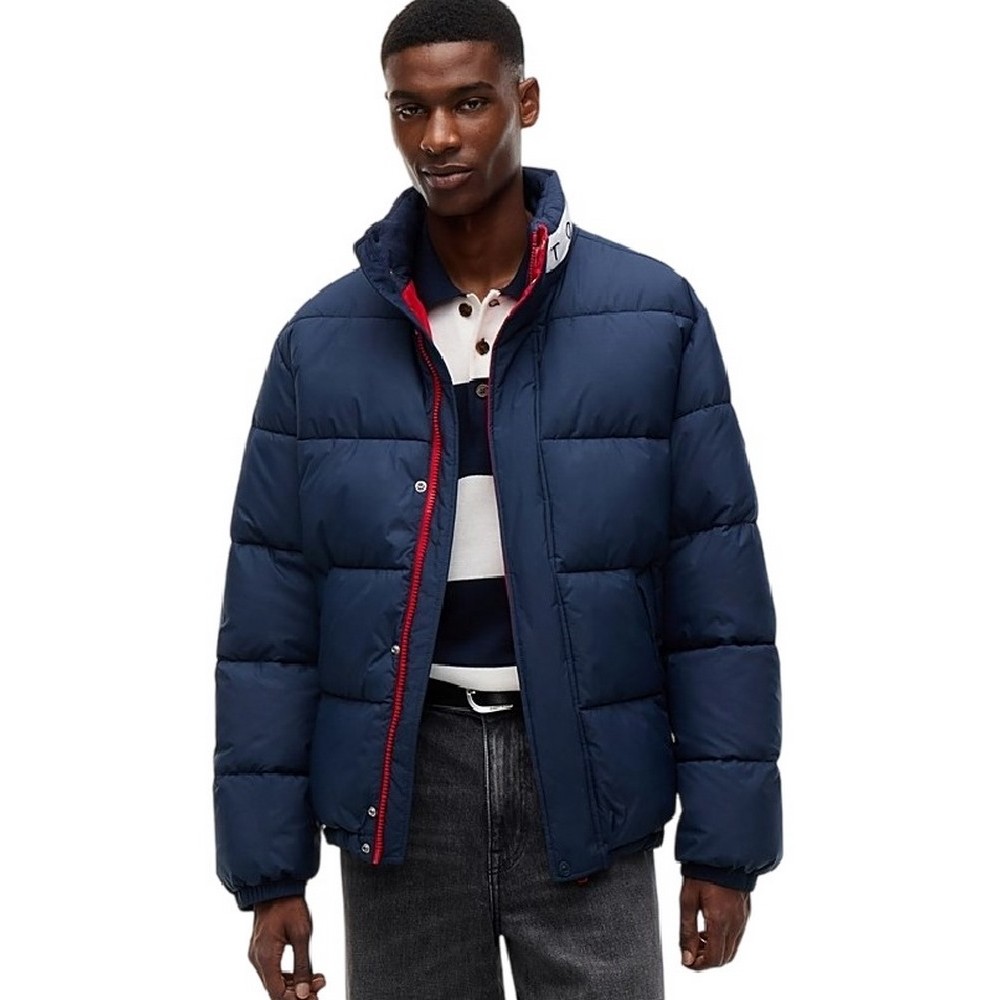 TOMMY JEANS VAIL FLAG JACKET EXT ΜΠΟΥΦΑΝ ΑΝΔΡΙΚΟ NAVY
