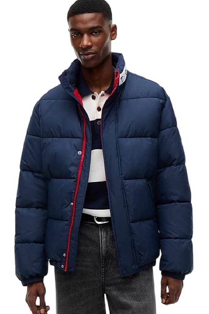 TOMMY JEANS VAIL FLAG JACKET EXT ΜΠΟΥΦΑΝ ΑΝΔΡΙΚΟ NAVY