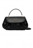 GUESS AMORETTE TOP HANDLE FLAP ΤΣΑΝΤΑ ΓΥΝΑΙΚΕΙΑ BLACK