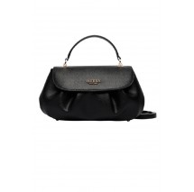 GUESS AMORETTE TOP HANDLE FLAP ΤΣΑΝΤΑ ΓΥΝΑΙΚΕΙΑ BLACK
