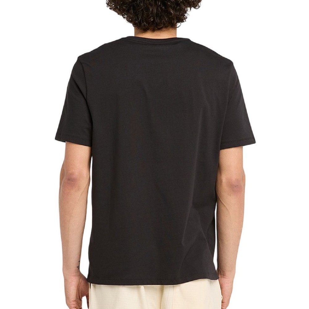 TIMBERLAND PRINT STACK LOGO SHORT T-SHIRT ΜΠΛΟΥΖΑ ΑΝΔΡΙΚΗ BLACK