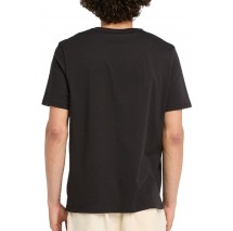 TIMBERLAND PRINT STACK LOGO SHORT T-SHIRT ΜΠΛΟΥΖΑ ΑΝΔΡΙΚΗ BLACK