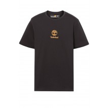 TIMBERLAND PRINT STACK LOGO SHORT T-SHIRT ΜΠΛΟΥΖΑ ΑΝΔΡΙΚΗ BLACK