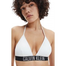 CALVIN KLEIN JEANS TRIANGLE-RP ΜΑΓΙΟ ΓΥΝΑΙΚΕΙΟ WHITE