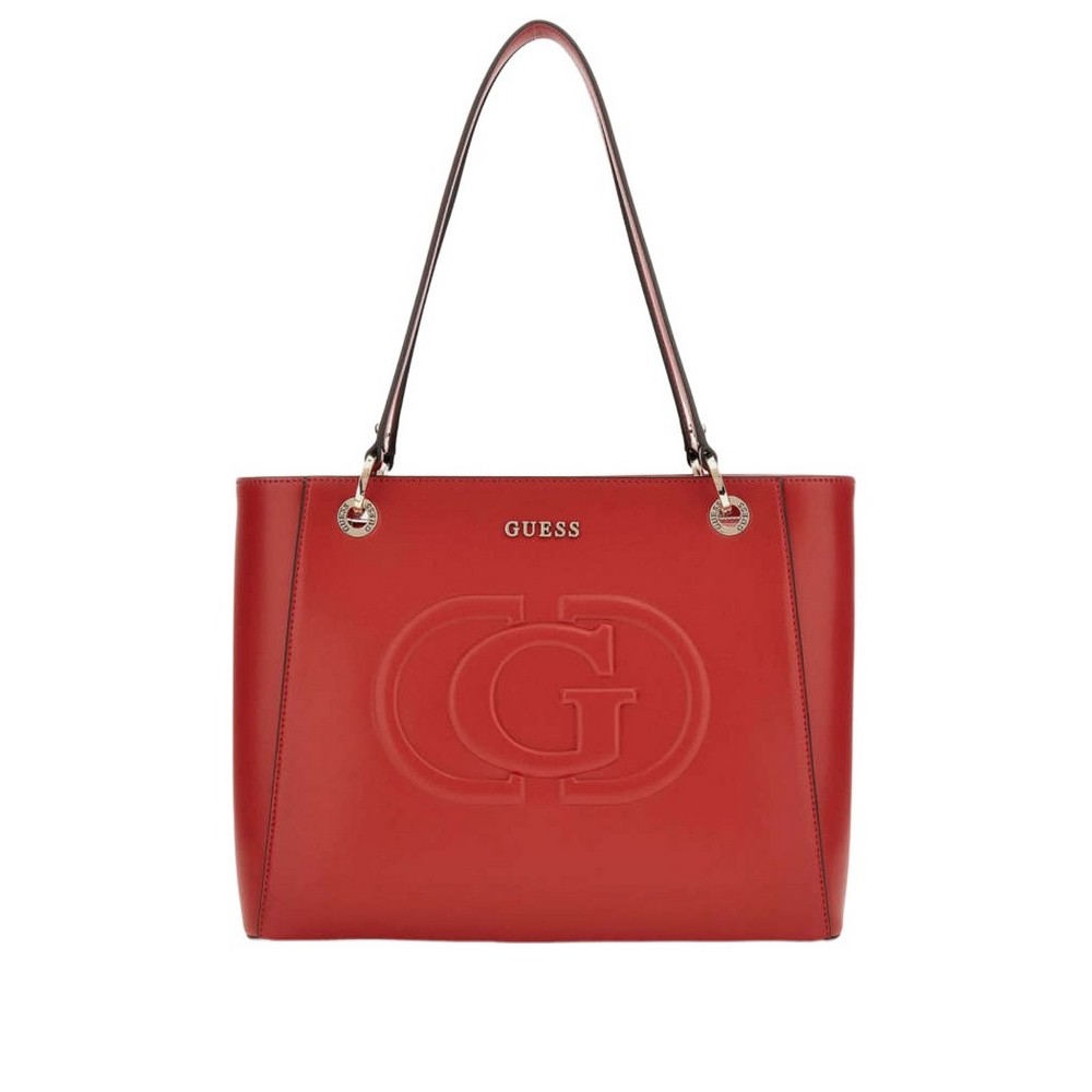 GUESS ECO MIETTA NOEL TOTE ΤΣΑΝΤΑ ΓΥΝΑΙΚΕΙΑ RED