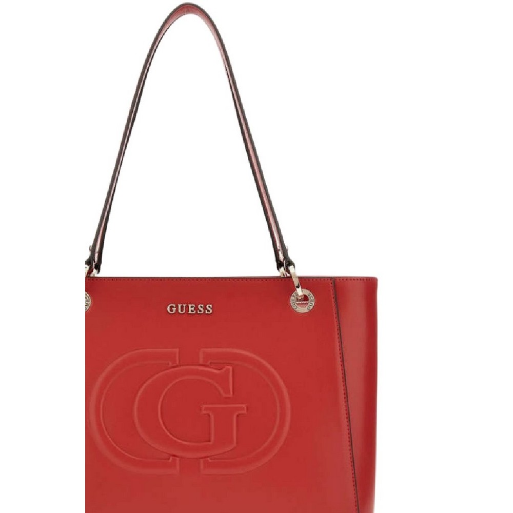 GUESS ECO MIETTA NOEL TOTE ΤΣΑΝΤΑ ΓΥΝΑΙΚΕΙΑ RED